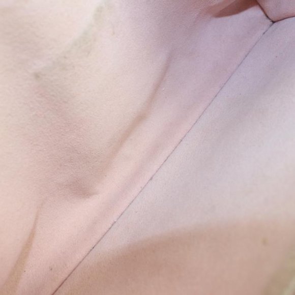 Caissa Chain Damier Ebene Pink Ballerine Crossbody Bag - Picture 4 of 11